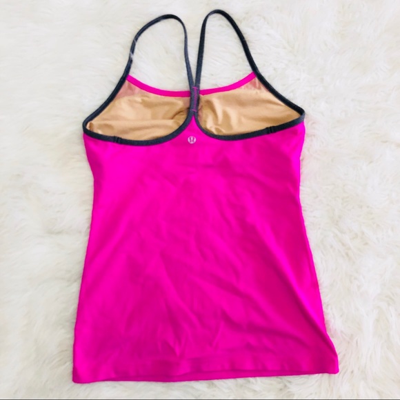 lululemon athletica Tops - Lululemon athletica hot pink training tank top